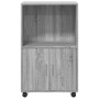 Rollschrank aus grauem Sonoma-Ingenieurholz 55x40x91 cm von , Sideboards - Ref: Foro24-853187, Preis: 66,32 €, Rabatt: %