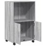 Rollschrank aus grauem Sonoma-Ingenieurholz 55x40x91 cm von , Sideboards - Ref: Foro24-853187, Preis: 65,30 €, Rabatt: %