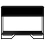 Mesa consola madera de ingeniería negra 100x35x74,5 cm by , Side tables - Ref: Foro24-848529, Price: 53,78 €, Discount: %