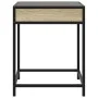 Mesa de centro con Infinity LED roble Sonoma 40x40x51 cm by , Coffee table - Ref: Foro24-847673, Price: 58,52 €, Discount: %