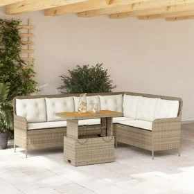 Set de sofás de jardín 2 pzas y cojines ratán sintético marrón by , Garden sets - Ref: Foro24-3262090, Price: 477,94 €, Disco...