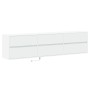 Wand-TV-Möbel mit weißem LED-Licht 180x31x45 cm von , TV-Möbel - Ref: Foro24-3307933, Preis: 147,50 €, Rabatt: %