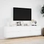 Mueble de TV de pared con LED blanco 180x31x45 cm by , TV Furniture - Ref: Foro24-3307933, Price: 145,45 €, Discount: %