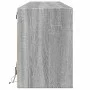 TV-Wandmöbel mit LED in Sonoma-Grau 180x31x45 cm von , TV-Möbel - Ref: Foro24-3307938, Preis: 158,89 €, Rabatt: %