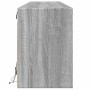 TV-Wandmöbel mit LED in Sonoma-Grau 180x31x45 cm von , TV-Möbel - Ref: Foro24-3307938, Preis: 161,38 €, Rabatt: %