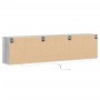 TV-Wandmöbel mit LED in Sonoma-Grau 180x31x45 cm von , TV-Möbel - Ref: Foro24-3307938, Preis: 161,38 €, Rabatt: %