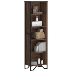 Ingenieurholzregal in Eichenbraun 50x31x169 cm von , Bücherregale und Regale - Ref: Foro24-848618, Preis: 70,64 €, Rabatt: %
