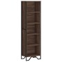 Estantería madera de ingeniería marrón roble 50x31x169 cm by , Bookcases and shelves - Ref: Foro24-848618, Price: 71,52 €, Di...