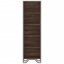 Estantería madera de ingeniería marrón roble 50x31x169 cm by , Bookcases and shelves - Ref: Foro24-848618, Price: 71,52 €, Di...