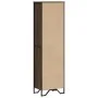 Estantería madera de ingeniería marrón roble 50x31x169 cm de , Librerías y estanterías - Ref: Foro24-848618, Precio: 70,64 €,...