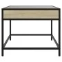 Mesa de centro con Infinity LED roble Sonoma 50x50x41 cm by , Coffee table - Ref: Foro24-847678, Price: 66,99 €, Discount: %