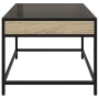 Mesa de centro con Infinity LED roble Sonoma 50x50x41 cm de , Mesas de centro - Ref: Foro24-847678, Precio: 67,75 €, Descuent...