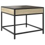 Mesa de centro con Infinity LED roble Sonoma 50x50x41 cm de , Mesas de centro - Ref: Foro24-847678, Precio: 67,75 €, Descuent...