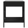 Mesita de noche con Infinity LED negra 40x40x49 cm by , Coffee table - Ref: Foro24-847692, Price: 68,20 €, Discount: %