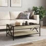 Mesa de centro con Infinity LED roble Sonoma 90x50x38 cm by , Coffee table - Ref: Foro24-847708, Price: 99,70 €, Discount: %