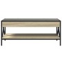 Mesa de centro con Infinity LED roble Sonoma 90x50x38 cm von , Couchtisch - Ref: Foro24-847708, Preis: 100,53 €, Rabatt: %