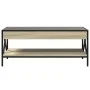 Mesa de centro con Infinity LED roble Sonoma 90x50x38 cm by , Coffee table - Ref: Foro24-847708, Price: 99,70 €, Discount: %