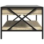 Mesa de centro con Infinity LED roble Sonoma 90x50x38 cm von , Couchtisch - Ref: Foro24-847708, Preis: 100,53 €, Rabatt: %