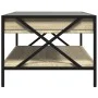 Mesa de centro con Infinity LED roble Sonoma 90x50x38 cm by , Coffee table - Ref: Foro24-847708, Price: 99,70 €, Discount: %