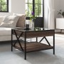 Mesa de centro con Infinity LED marrón roble 50x50x38 cm von , Couchtisch - Ref: Foro24-847701, Preis: 75,98 €, Rabatt: %