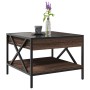 Mesa de centro con Infinity LED marrón roble 50x50x38 cm von , Couchtisch - Ref: Foro24-847701, Preis: 75,98 €, Rabatt: %