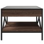 Mesa de centro con Infinity LED marrón roble 50x50x38 cm von , Couchtisch - Ref: Foro24-847701, Preis: 75,98 €, Rabatt: %