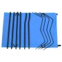 Camas de camping 2 uds tela Oxford y acero azul 180x60x19 cm | Foro24.es | Tu tienda online para hogar, jardín y más Foro24.es