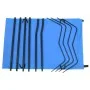 Camping beds 2 units Oxford fabric and blue steel 180x60x19 cm by vidaXL, Cots - Ref: Foro24-312483, Price: 57,73 €, Discount: %
