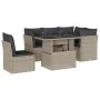 Set de sofás de jardín 6 pzas y cojines ratán sintético gris by , Garden sets - Ref: Foro24-3266592, Price: 477,99 €, Discoun...