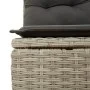 Set muebles jardín 9 pzas y cojines ratán sintético gris claro by , Garden sets - Ref: Foro24-3266732, Price: 696,26 €, Disco...