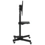 TV-Ständer mit Rädern für Bildschirme von 32-70 Zoll, Max VESA 600x400mm, 50kg. von , Monitor- und TV-Ständer - Ref: Foro24-3...