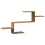 Estante de pared madera ingeniería roble artisian 104x15x49 cm by , Shelves and shelves - Ref: Foro24-853208, Price: 26,10 €,...