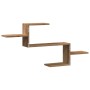 Estante de pared madera ingeniería roble artisian 104x15x49 cm by , Shelves and shelves - Ref: Foro24-853208, Price: 26,10 €,...