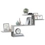 Estante de pared madera ingeniería gris hormigón 104x15x49 cm von , Regale und Regale - Ref: Foro24-853203, Preis: 29,67 €, R...