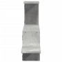 Estante de pared madera ingeniería gris hormigón 104x15x49 cm von , Regale und Regale - Ref: Foro24-853203, Preis: 29,67 €, R...