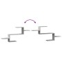 Estante de pared madera ingeniería gris hormigón 104x15x49 cm von , Regale und Regale - Ref: Foro24-853203, Preis: 29,67 €, R...