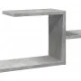 Estante de pared madera ingeniería gris hormigón 104x15x49 cm de , Estantes y estanterías - Ref: Foro24-853203, Precio: 29,10...
