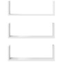 Wandregale 2 Stück weißes Ingenieurholz 58x18x18 cm von , Regale und Regale - Ref: Foro24-853281, Preis: 28,83 €, Rabatt: %