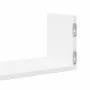 Wandregale 2 Stück weißes Ingenieurholz 58x18x18 cm von , Regale und Regale - Ref: Foro24-853281, Preis: 28,39 €, Rabatt: %