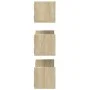 Estantes pared 2 uds madera ingeniería roble Sonoma 58x18x18 cm by , Shelves and shelves - Ref: Foro24-853283, Price: 32,98 €...