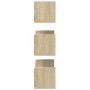 Wandregale 2 Stück aus Eichenholz in Sonoma-Optik 58x18x18 cm von , Regale und Regale - Ref: Foro24-853283, Preis: 32,98 €, R...