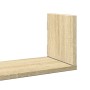 Wandregale 2 Stück aus Eichenholz in Sonoma-Optik 58x18x18 cm von , Regale und Regale - Ref: Foro24-853283, Preis: 32,98 €, R...