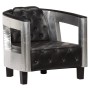Schwarzer Ledersessel für Piloten von , Sessel - Ref: Foro24-247795, Preis: 512,73 €, Rabatt: %