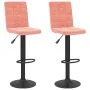 Küchenhocker, 2 Stück, rosa Samt von , Küchenhocker - Ref: Foro24-335768, Preis: 113,45 €, Rabatt: %