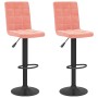 Küchenhocker, 2 Stück, rosa Samt von , Küchenhocker - Ref: Foro24-335768, Preis: 115,14 €, Rabatt: %