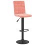 Taburetes de cocina 2 unidades terciopelo rosa de , Taburetes de cocina - Ref: Foro24-335768, Precio: 115,06 €, Descuento: %