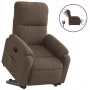 Sillón eléctrico reclinable elevable tela microfibra marrón de , Sillones - Ref: Foro24-3204942, Precio: 375,68 €, Descuento: %