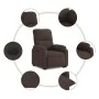Sillón eléctrico reclinable elevable tela microfibra marrón de , Sillones - Ref: Foro24-3204942, Precio: 375,68 €, Descuento: %