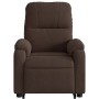 Sillón reclinable elevable tela de microfibra marrón de , Sillones - Ref: Foro24-3204928, Precio: 307,15 €, Descuento: %