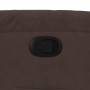 Sillón reclinable elevable tela de microfibra marrón de , Sillones - Ref: Foro24-3204928, Precio: 307,15 €, Descuento: %